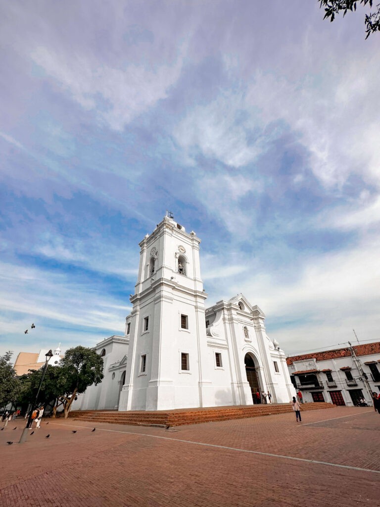 Iglesia centro Sta. Marta Colombia